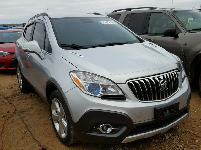 KL4CJBSB8FB041858 - 2015 BUICK ENCORE CON SILVER photo 1