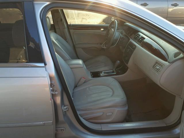 1G4HD57288U186558 - 2008 BUICK LUCERNE CX SILVER photo 5