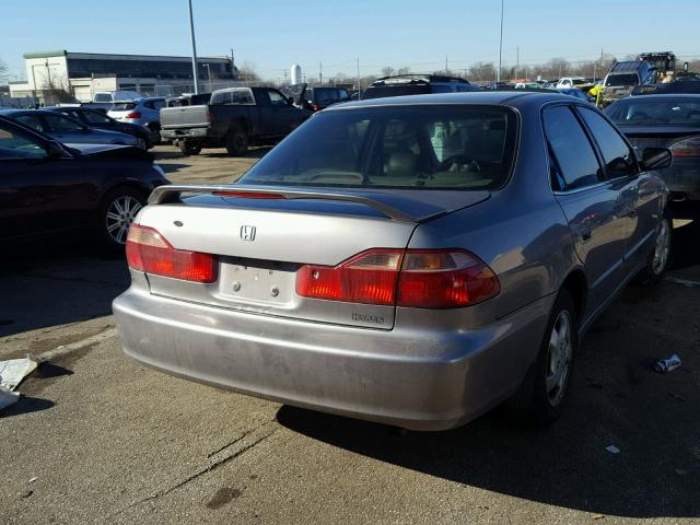 1HGCG566XYA142929 - 2000 HONDA ACCORD EX GRAY photo 4