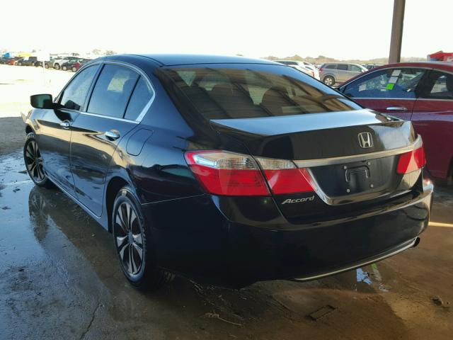 1HGCR2F3XFA174775 - 2015 HONDA ACCORD LX BLACK photo 3