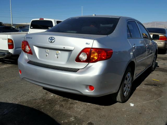 JTDBU4EE1AJ064021 - 2010 TOYOTA COROLLA BA SILVER photo 4