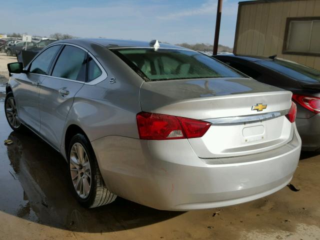 1G11Y5SL4EU131751 - 2014 CHEVROLET IMPALA LS SILVER photo 3