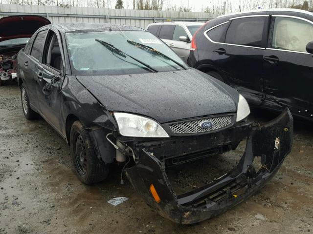 1FAFP34N15W214941 - 2005 FORD FOCUS ZX4 BLACK photo 1