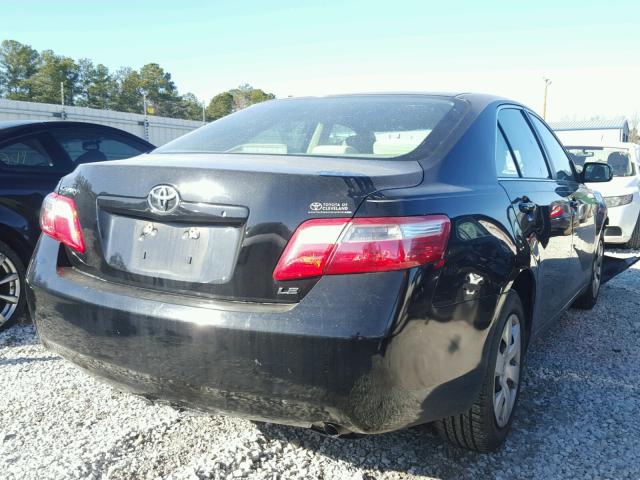 4T1BE46K17U672500 - 2007 TOYOTA CAMRY NEW BLACK photo 4