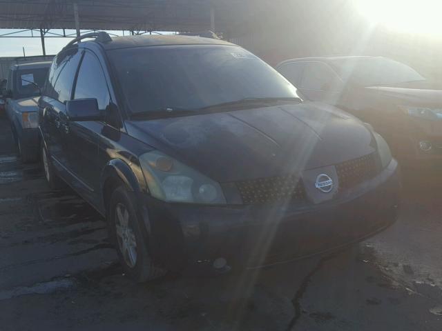 5N1BV28U75N124995 - 2005 NISSAN QUEST S BLUE photo 1