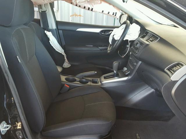 3N1AB7AP1GY292814 - 2016 NISSAN SENTRA S BLACK photo 5