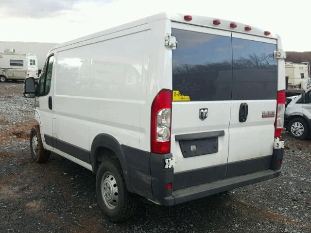 3C6TRVNG0HE523163 - 2017 RAM PROMASTER WHITE photo 3