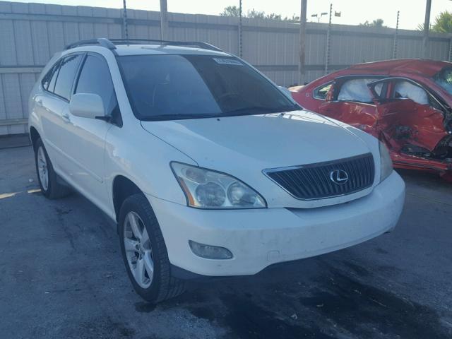 2T2GK31U27C025408 - 2007 LEXUS RX 350 WHITE photo 1