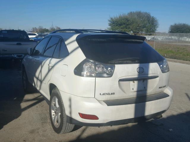 2T2GK31U27C025408 - 2007 LEXUS RX 350 WHITE photo 3