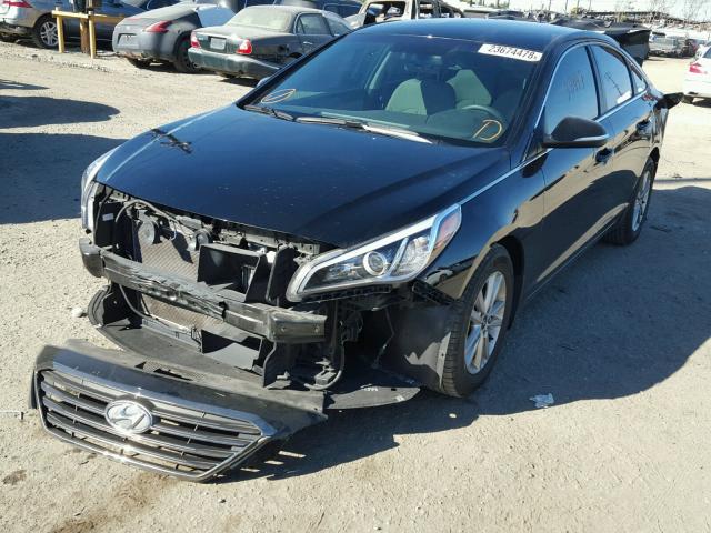 5NPE24AA0GH413175 - 2016 HYUNDAI SONATA ECO BLACK photo 2