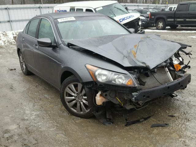 1HGCP2F85CA001923 - 2012 HONDA ACCORD EXL GRAY photo 1