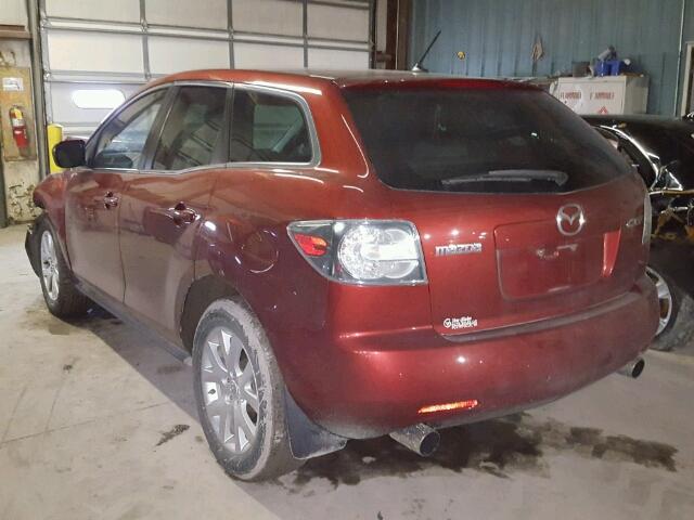 JM3ER293580192698 - 2008 MAZDA CX-7 RED photo 3