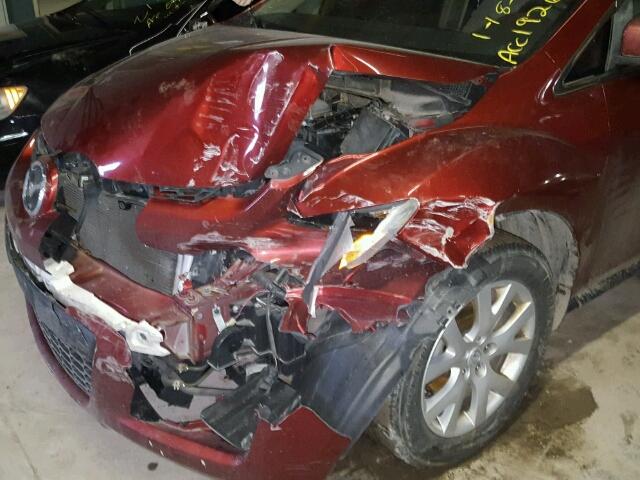 JM3ER293580192698 - 2008 MAZDA CX-7 RED photo 9