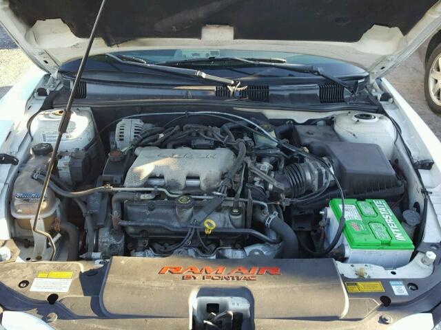 1G2NW52EXXM927282 - 1999 PONTIAC GRAND AM G WHITE photo 7