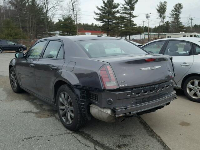 2C3CCAGGXEH311861 - 2014 CHRYSLER 300 S GRAY photo 3