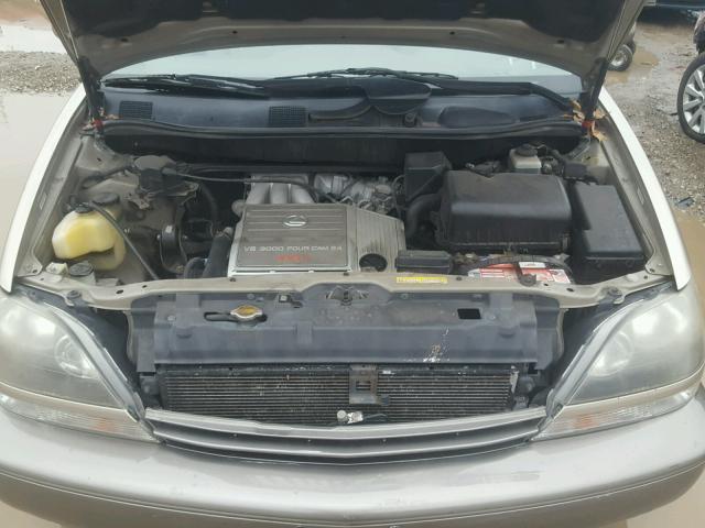 JT6HF10U6X0041387 - 1999 LEXUS RX 300 GOLD photo 7