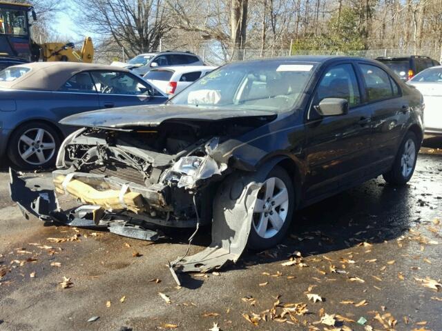 3FAHP07147R155454 - 2007 FORD FUSION SE BLACK photo 2