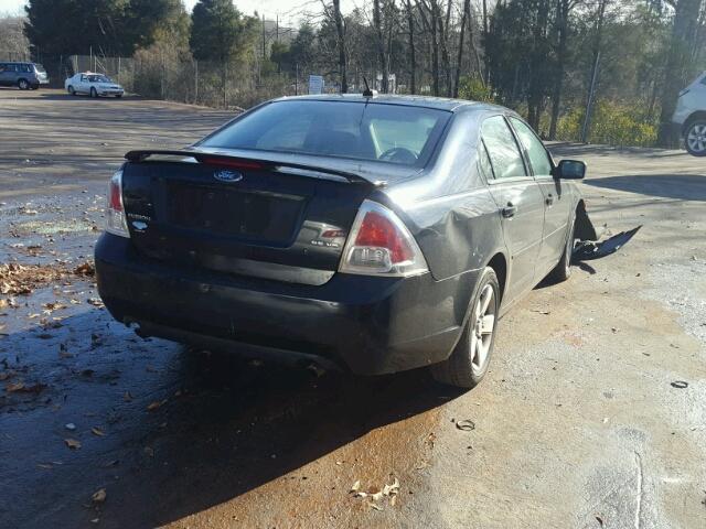 3FAHP07147R155454 - 2007 FORD FUSION SE BLACK photo 4