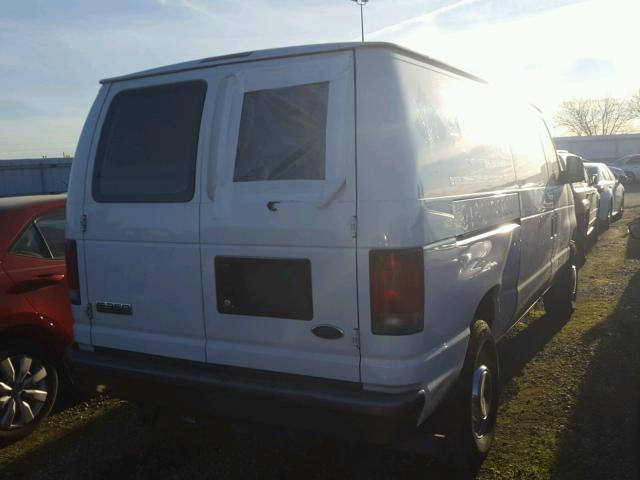 1FTSE34P46DA28324 - 2006 FORD ECONOLINE WHITE photo 4