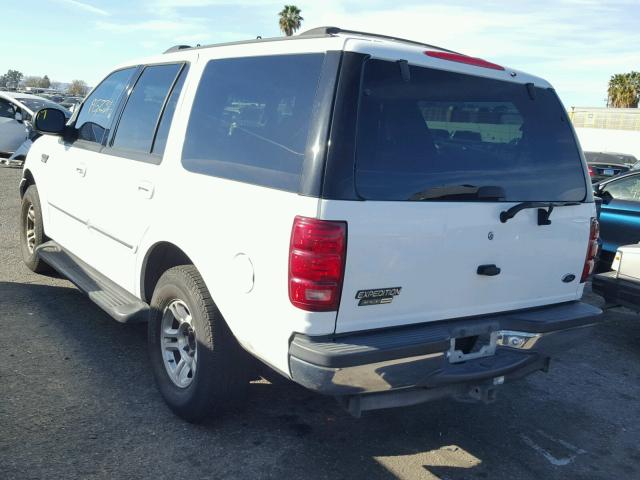 1FMRU15W31LB79080 - 2001 FORD EXPEDITION WHITE photo 3