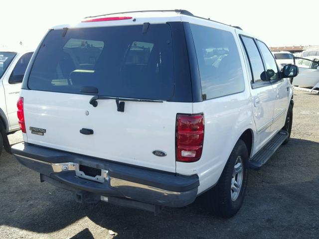 1FMRU15W31LB79080 - 2001 FORD EXPEDITION WHITE photo 4