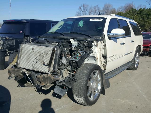 1GYFK66827R227324 - 2007 CADILLAC ESCALADE E WHITE photo 2
