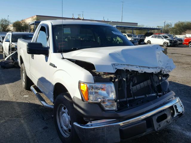 1FTMF1CM8DFD22439 - 2013 FORD F150 WHITE photo 1