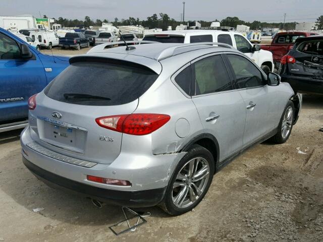 JN1AJ0HP5BM802559 - 2011 INFINITI EX35 BASE SILVER photo 4