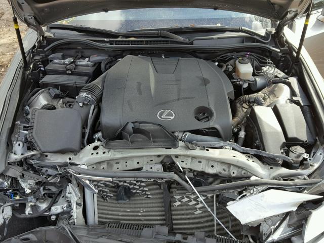 JTHBF1D21F5057245 - 2015 LEXUS IS 250 SILVER photo 7