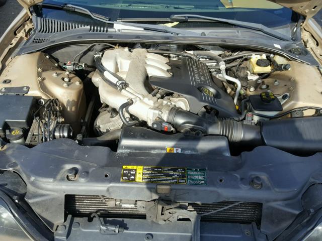 1LNHM86S05Y619796 - 2005 LINCOLN LS 金色 照片 7