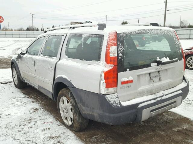 YV1SZ592551190535 - 2005 VOLVO XC70 SILVER photo 3