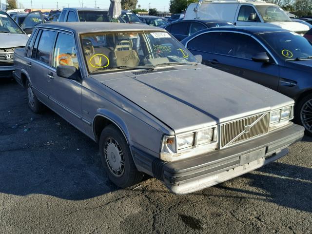 YV1FX8840G2034322 - 1986 VOLVO 740 GLE GRAY photo 1