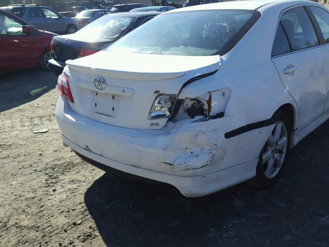 4T1BK46K37U553324 - 2007 TOYOTA CAMRY NEW WHITE photo 9