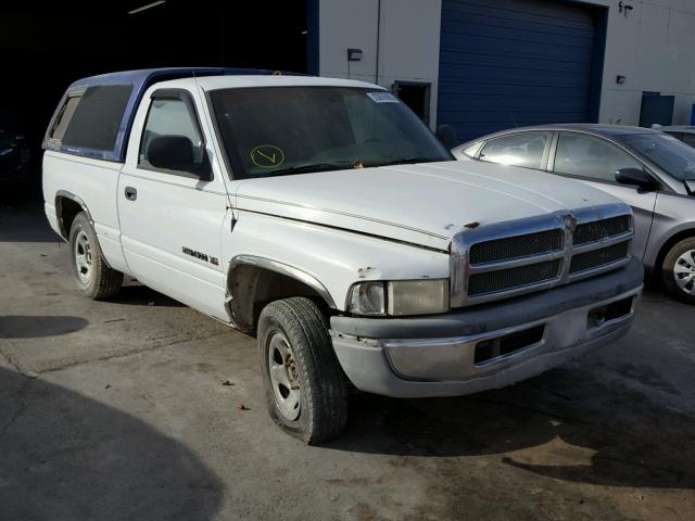 1B7HC16X8YS595376 - 2000 DODGE RAM 1500 WHITE photo 1