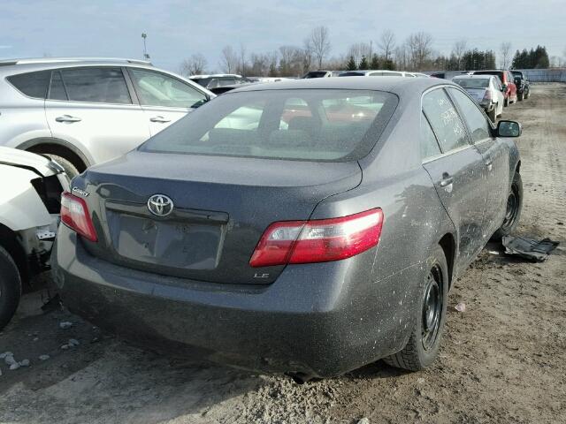 4T1BE46K87U119584 - 2007 TOYOTA CAMRY NEW GRAY photo 4