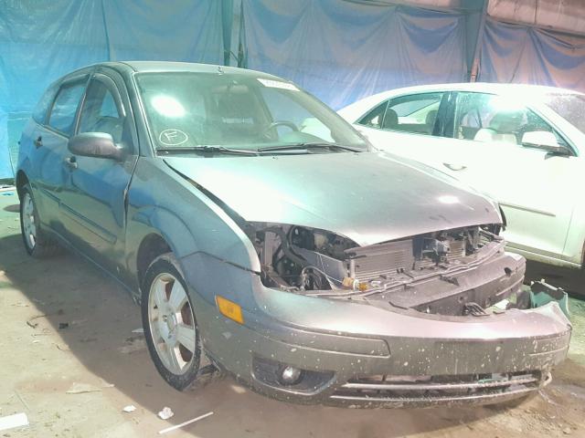 1FAHP37N17W193256 - 2007 FORD FOCUS ZX5 GRAY photo 1