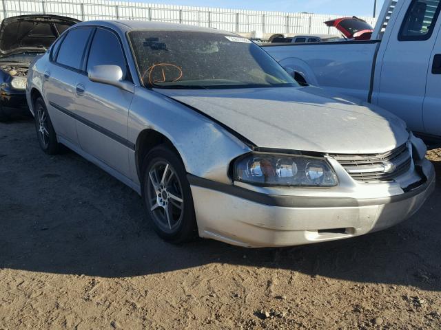 2G1WF52E959310927 - 2005 CHEVROLET IMPALA SILVER photo 1