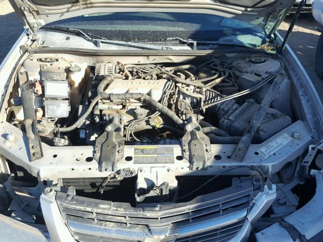 2G1WF52E959310927 - 2005 CHEVROLET IMPALA SILVER photo 7