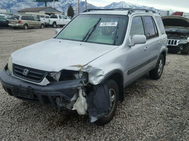 JHLRD1869XC058775 - 1999 HONDA CR-V EX SILVER photo 2