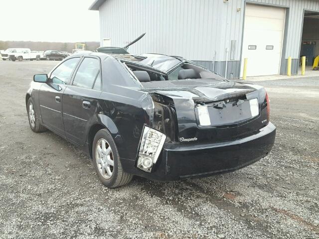 1G6DP577060107364 - 2006 CADILLAC CTS HI FEA BLACK photo 3