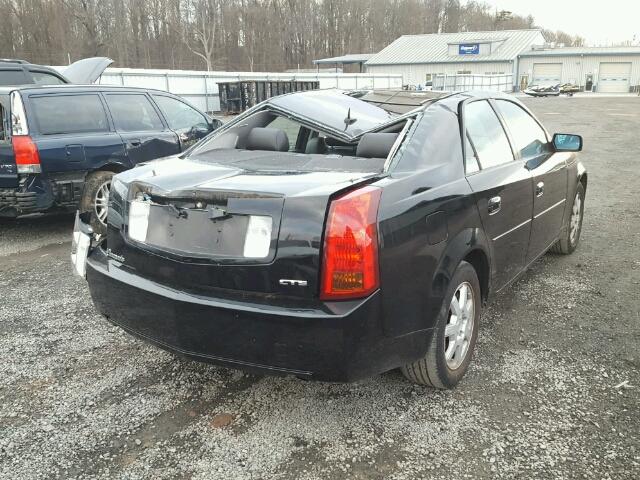 1G6DP577060107364 - 2006 CADILLAC CTS HI FEA BLACK photo 4