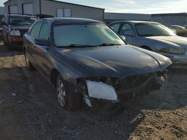 1YVGF22CX25306199 - 2002 MAZDA 626 LX GRAY photo 1