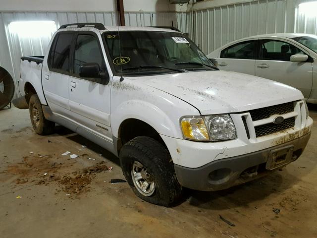 1FMZU77E71UA61082 - 2001 FORD EXPLORER S WHITE photo 1