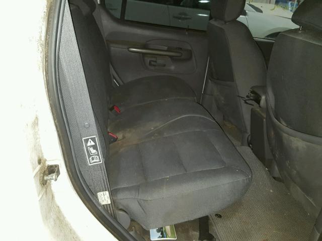 1FMZU77E71UA61082 - 2001 FORD EXPLORER S WHITE photo 6