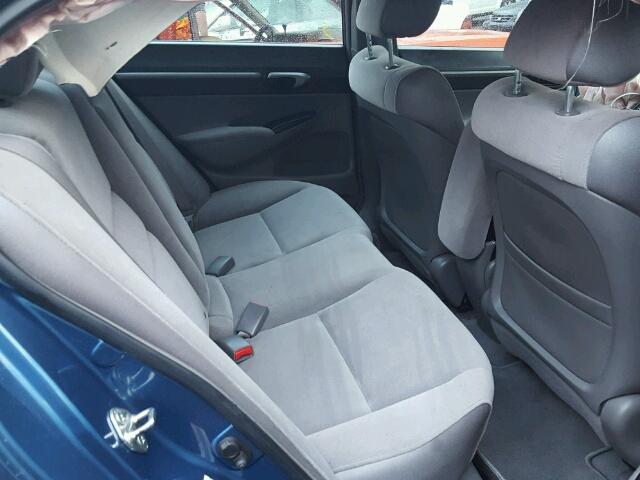 1HGFA16847L060092 - 2007 HONDA CIVIC EX ლურჯი ფოტო 6