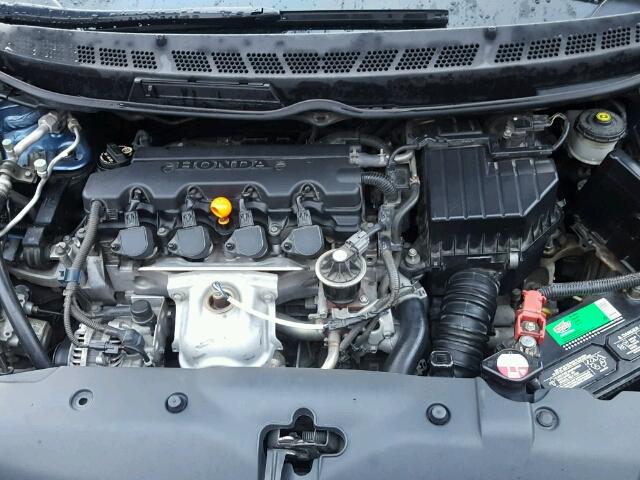 1HGFA16847L060092 - 2007 HONDA CIVIC EX BLUE photo 7