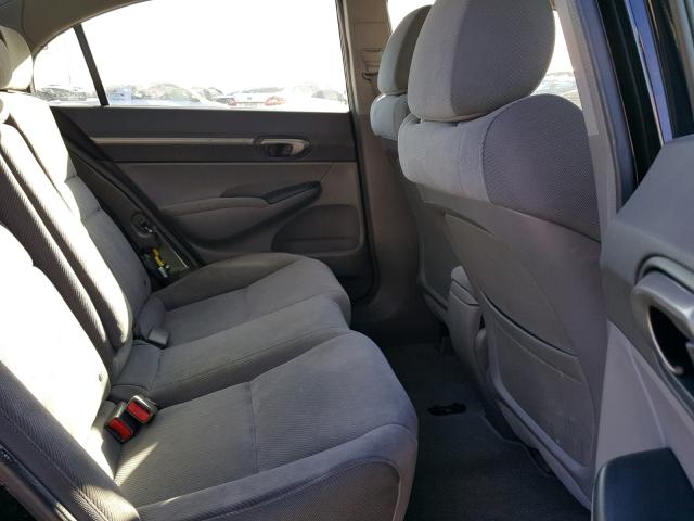 2HGFA16809H351060 - 2009 HONDA CIVIC EX შავი ფოტო 6