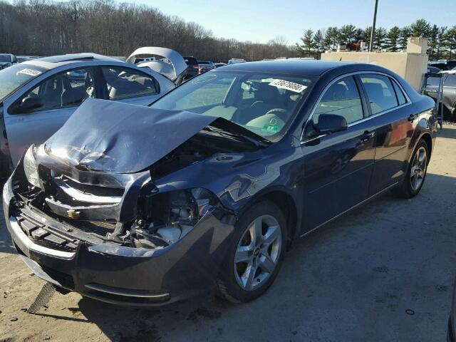 1G1ZC5EB3AF137558 - 2010 CHEVROLET MALIBU 1LT 蓝色 照片 2