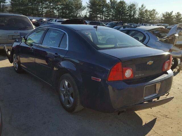 1G1ZC5EB3AF137558 - 2010 CHEVROLET MALIBU 1LT BLUE photo 3