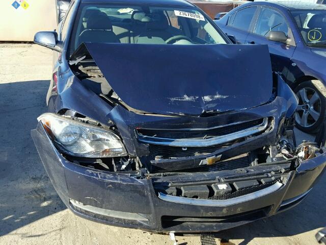 1G1ZC5EB3AF137558 - 2010 CHEVROLET MALIBU 1LT 蓝色 照片 7